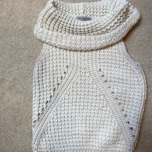 White sleeveless Sweater :)